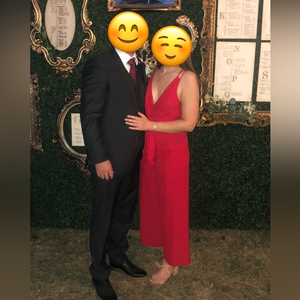 ASOS Formal Jumpsuit with Tie Front